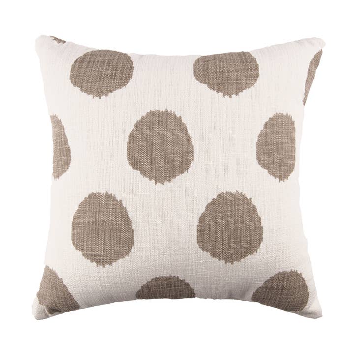 SALE 18" x 18" Dot Woven Throw Pillow for wholesale by C&F Home