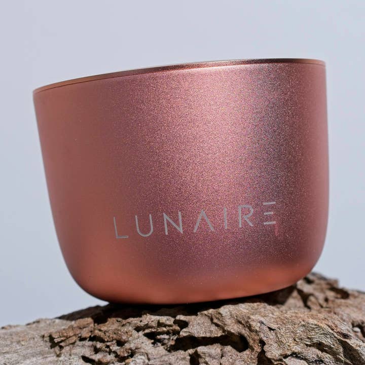 Lunaire - Wholesale Jar/Filled Candle - Rose Gold Jar + Afternoon Bloom Pod