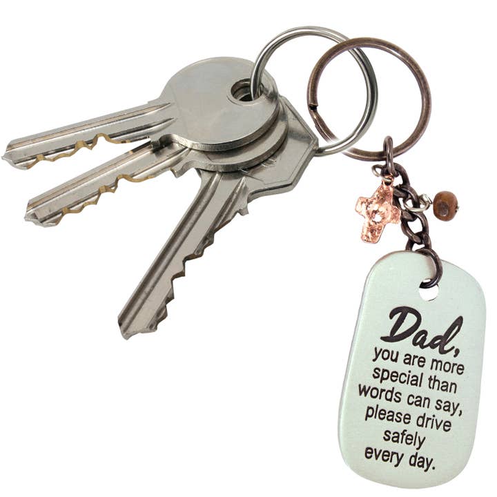 Abbey & CA Gift – wholesale Nyckelring - Herr – Pappa kör säkert nyckelring