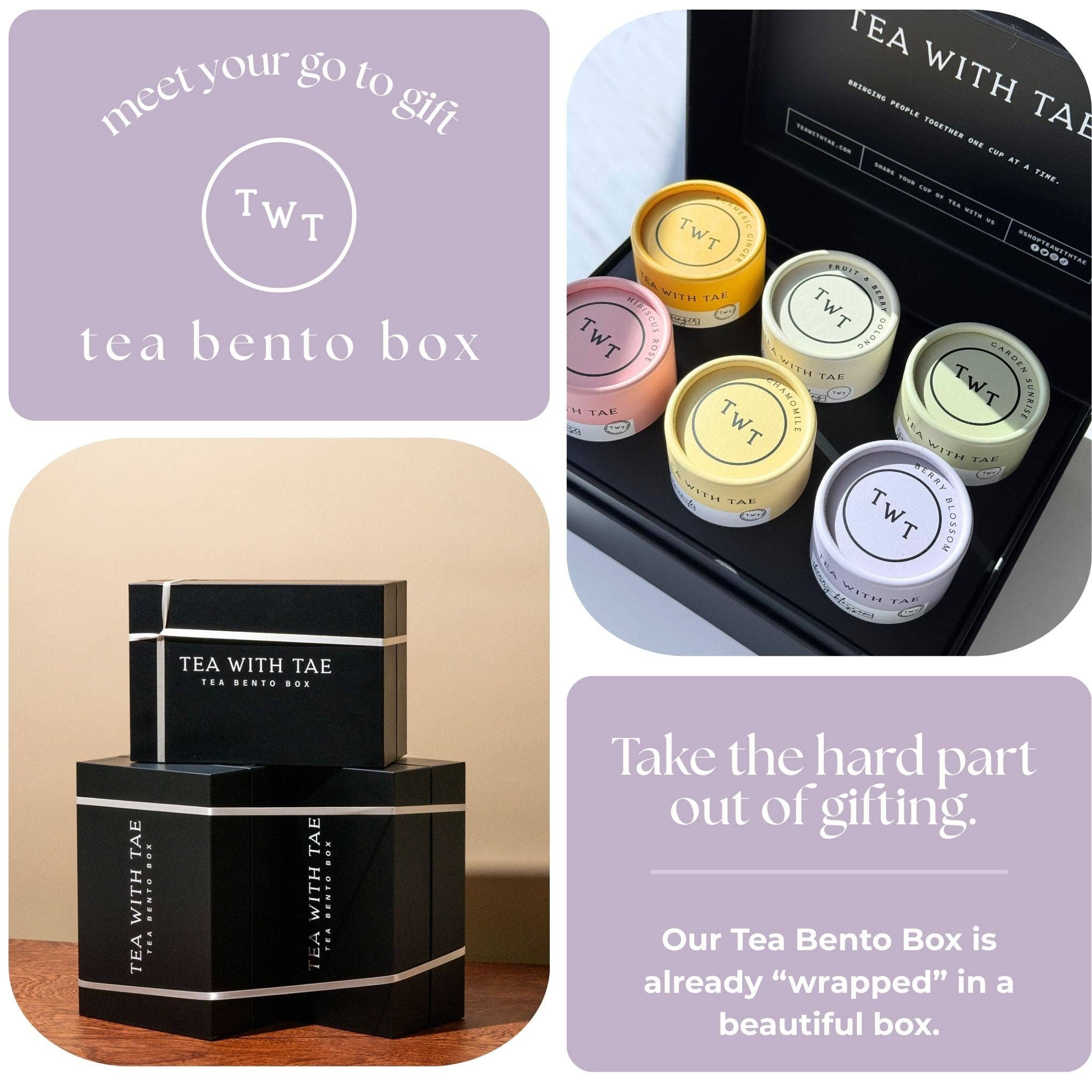 Tea with Tae - Wholesale Tea Bags - Spring Tea Bento Box2