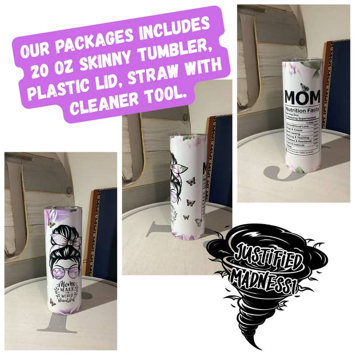 Moeders Maken De Wereld Mooi 20oz Beker Fysiek Artikel voor wholesale door Justified Madness1