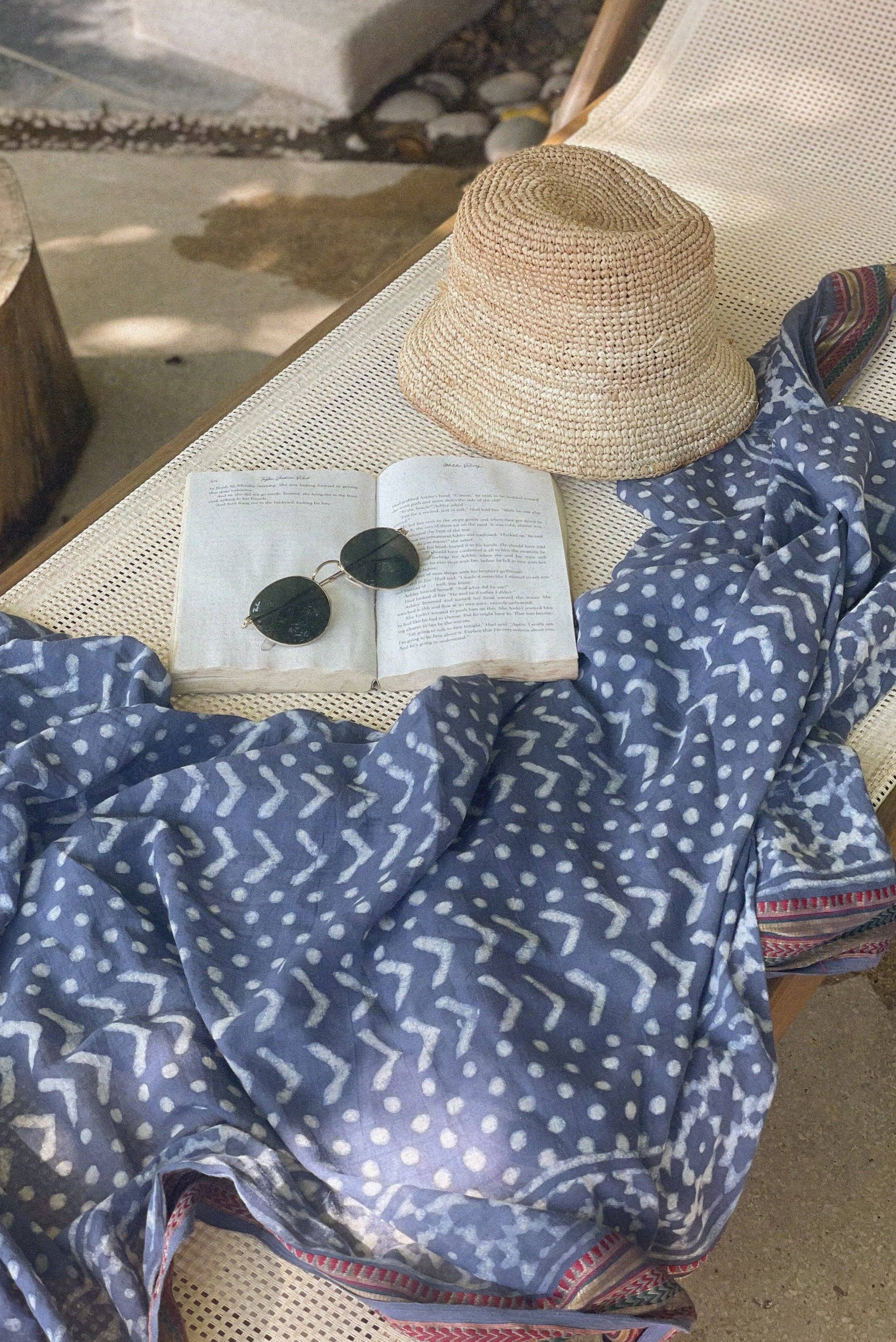 Beachwood The Label - Wholesale Swim Cover Up - Women's - The Pareo // Indigo1