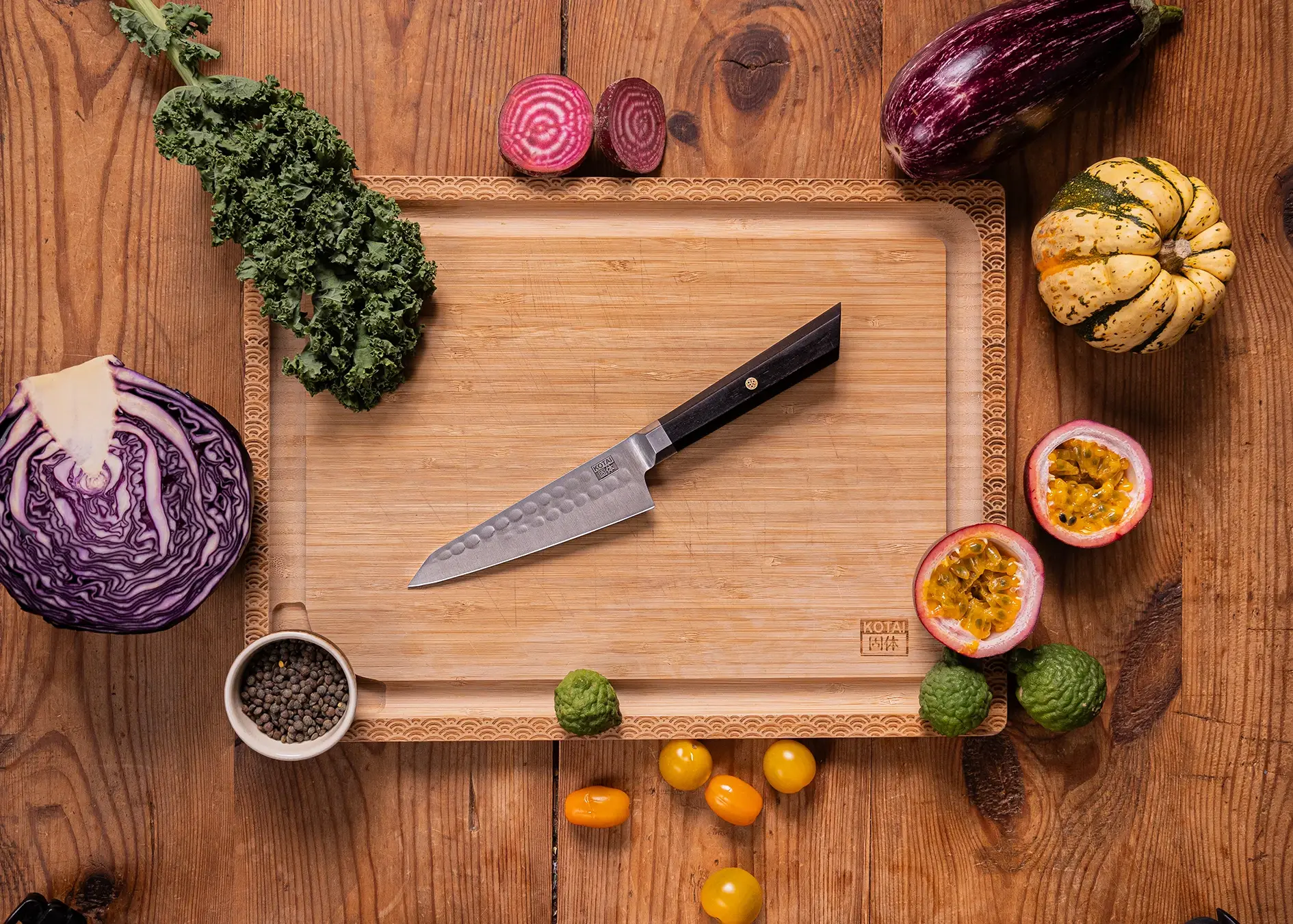 KOTAI - Wholesale Knife Set - Complete 8-Piece Knife Set - Bunka Collection6