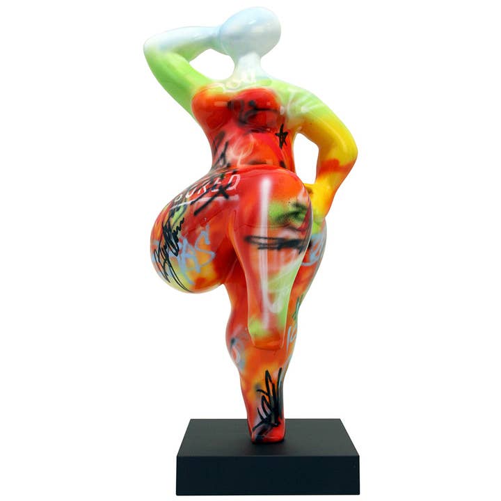 BAILA SUNRISE - Håndmalet kunstfigur for engroshandel hos JULIARTE