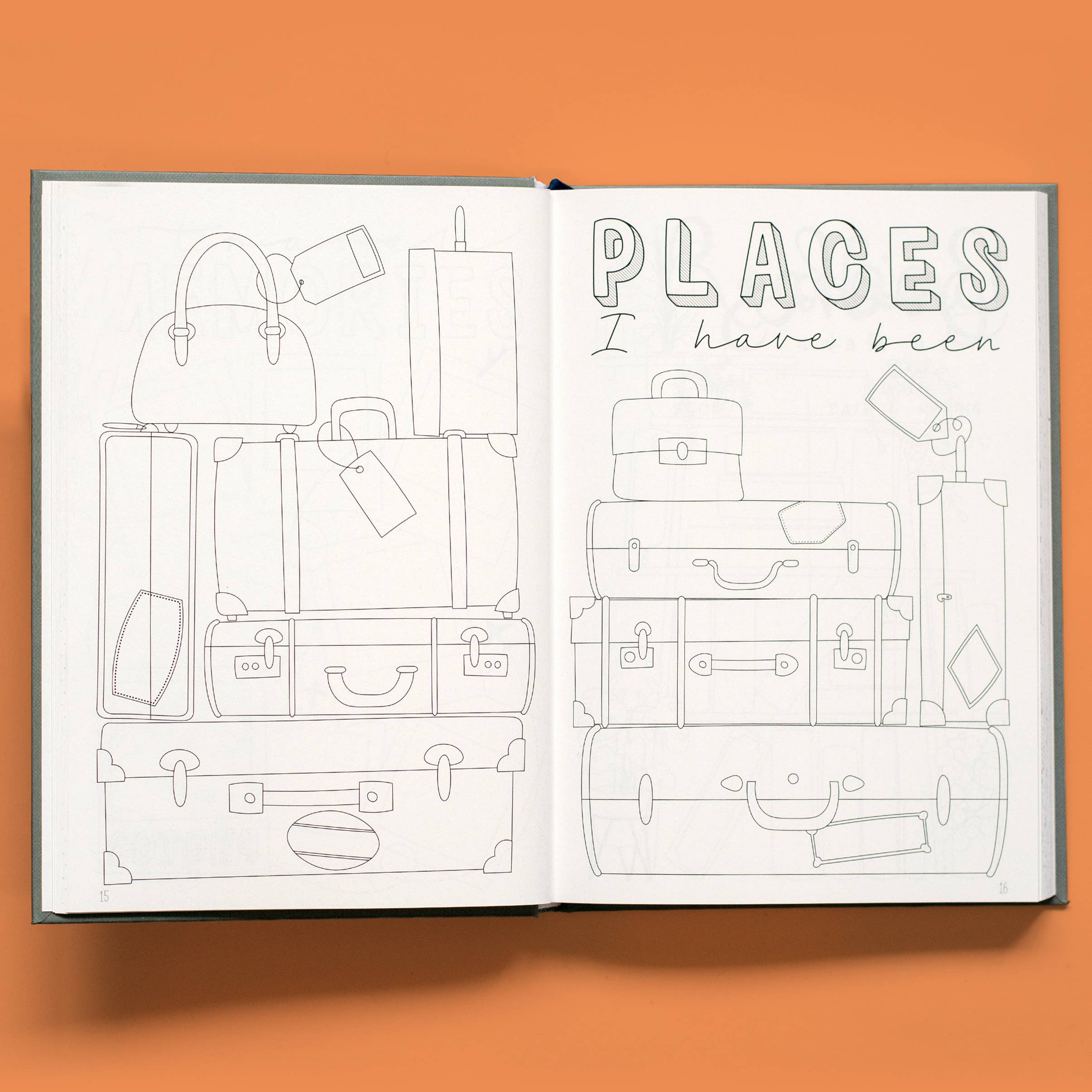 LILLA Journals – wholesale Journal/diary – Floral Weekly Bullet Journal | Undated illustrated planner11