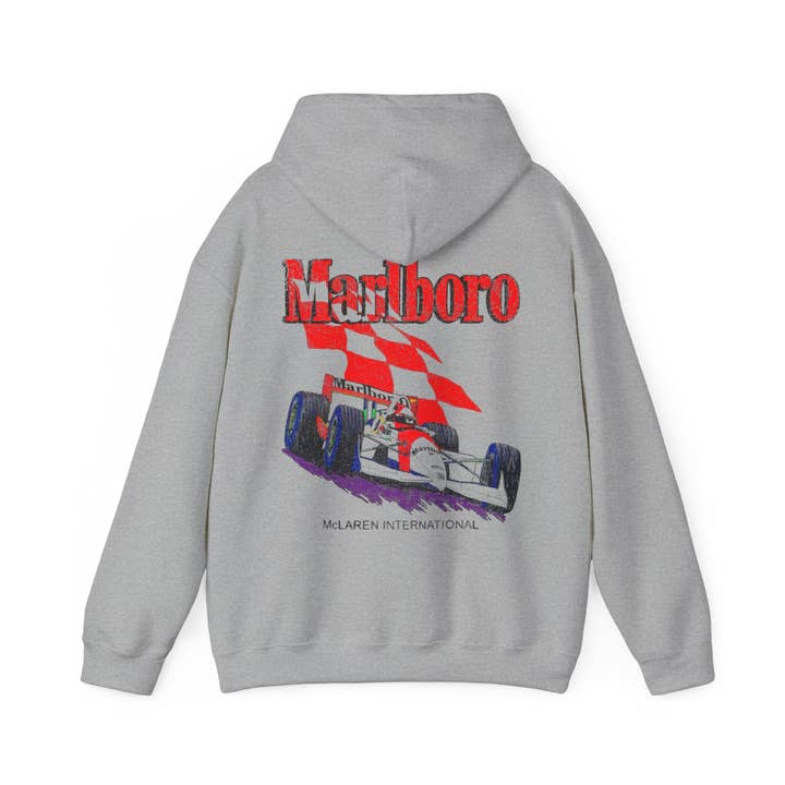 KILLER RETRO - Wholesale Hoodie - Unisex - Retro 90s Formula 1 Graphic Hoodie — Vintage Racing Sweatshirt