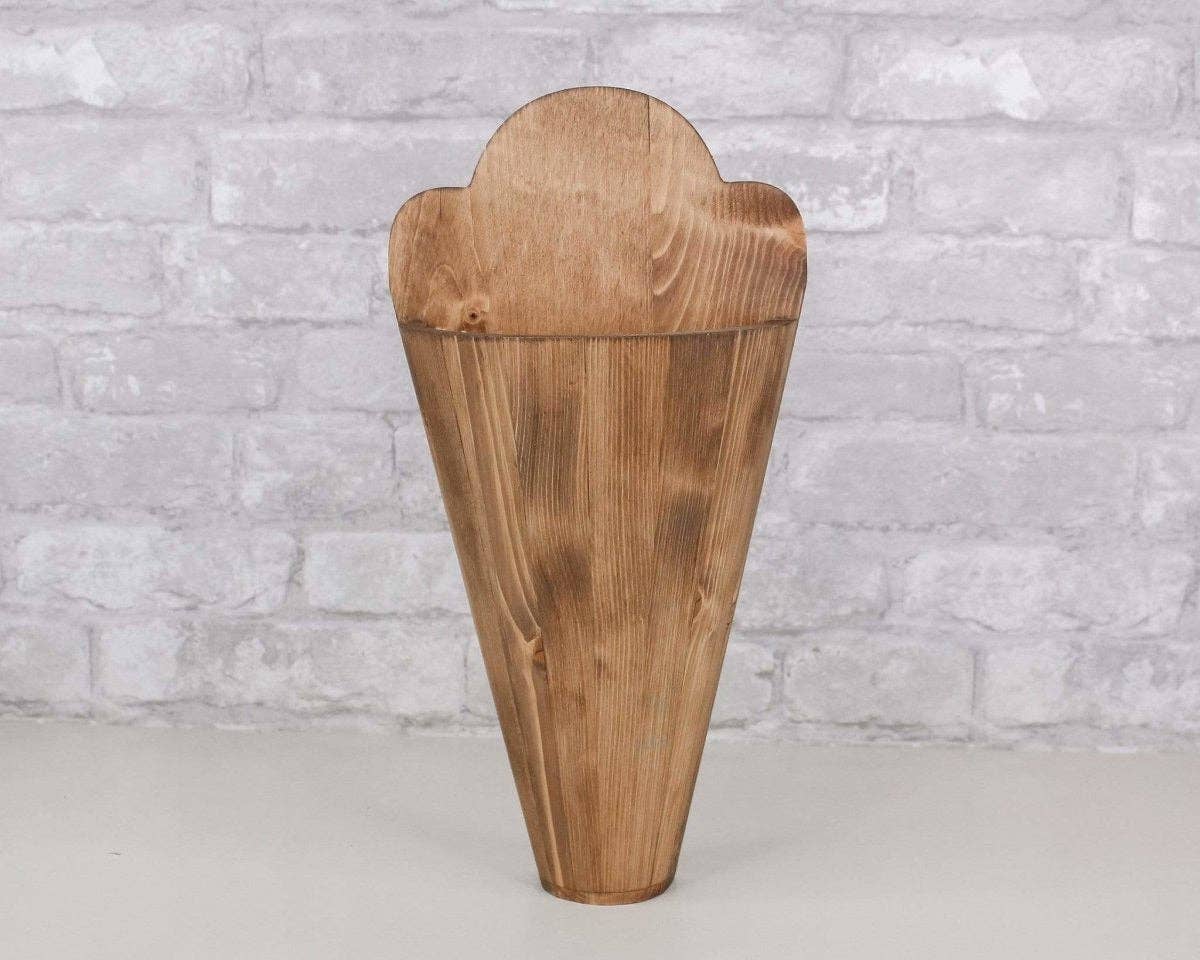 Sola Wood Flowers - Wholesale Vase - Wood Wall Vase7