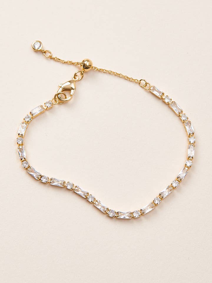 Zara CZ Adjustable Bracelet for wholesale by Dareth Colburn Designs