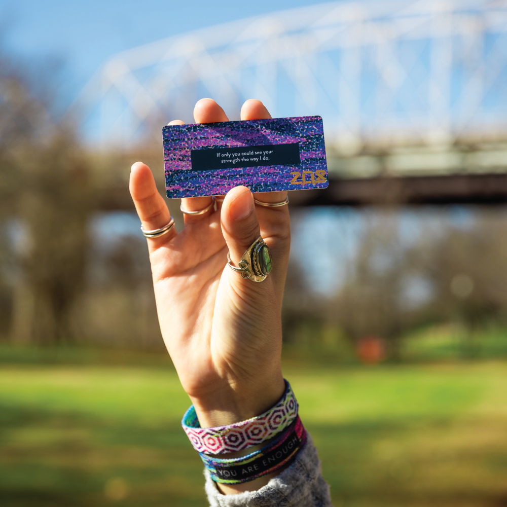 ZOX - Wholesale Woven/Braided Bracelet - You Are Enough Interactive Affirmation Bracelet5