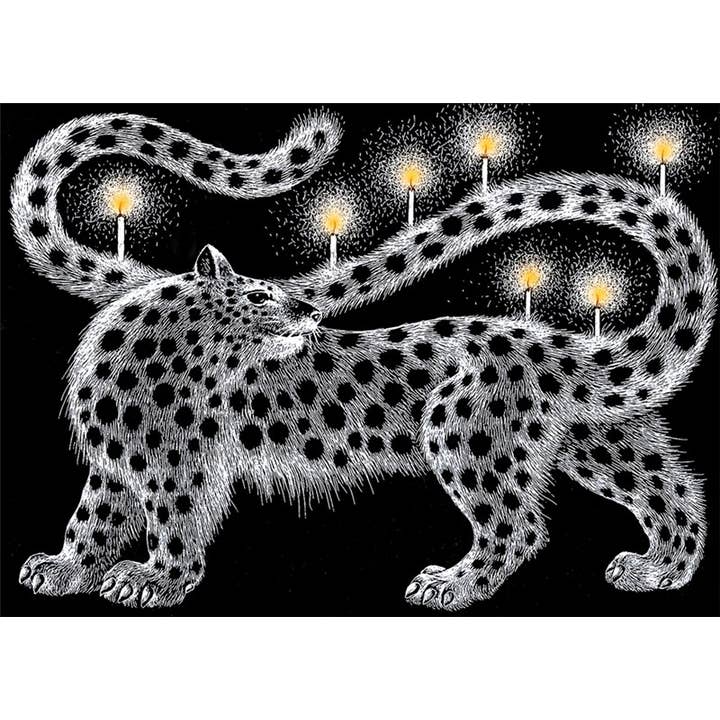 Greeting Card Cheetah for wholesale by Natural Partners Limited