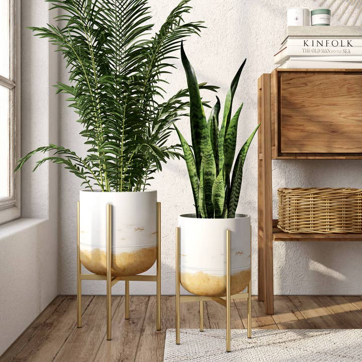 Aspire Home Accents - Wholesale Plant Pot - Paloma Modern Planters (Set of 2)