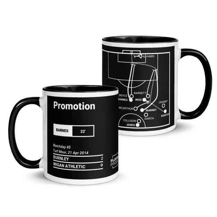 Playbook Products - Wholesale Coffee Mug - Burnley Greatest Goals Mug: Promotion (2014)7