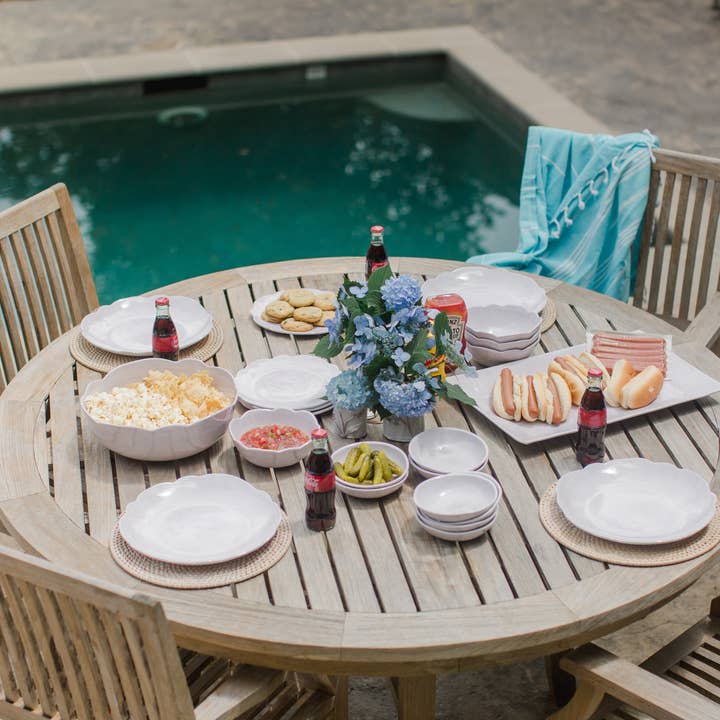 Relish - Wholesale Dinner Plate - Scalloped Dinner Plate6