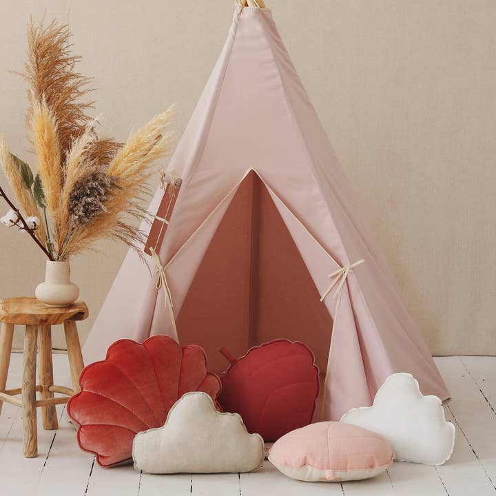 Moi Mili - Wholesale Tent - Kids - “Pink” Teepee and Mat Set0
