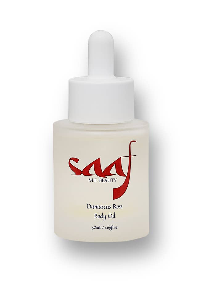 DAMASCUS ROSE BODY OIL for wholesale by Saaf Body