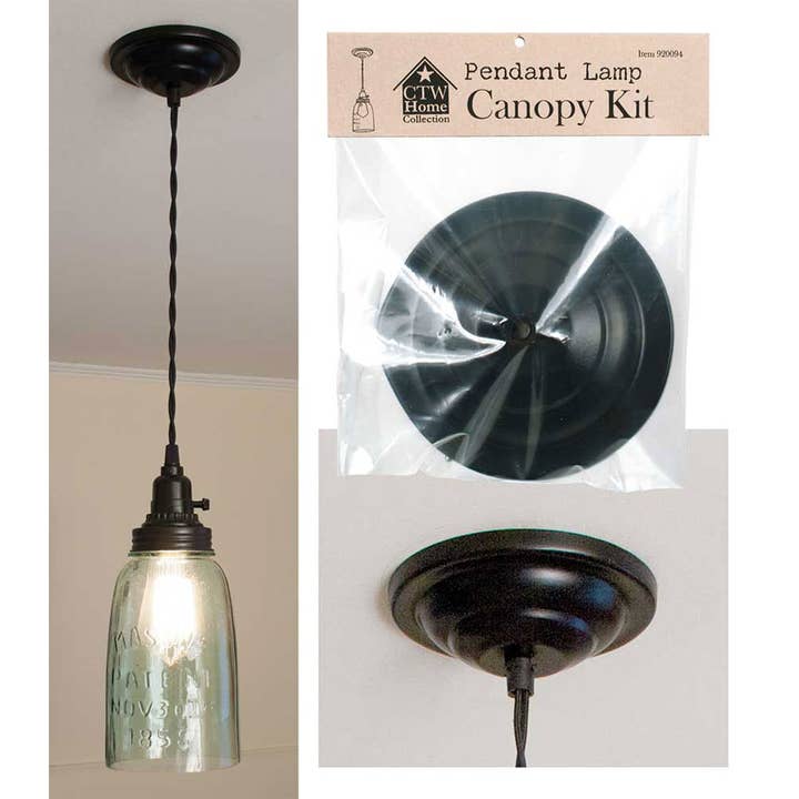 Pendant Lamp Canopy Kit for wholesale by CTW Home Collection