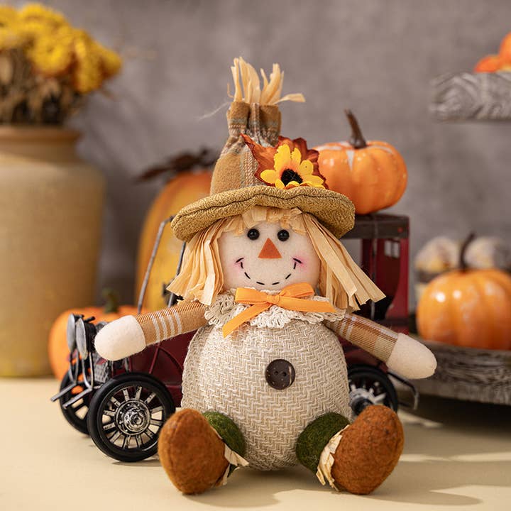 ACCITY - Wholesale Ornament - 2024 NEW SEASON SCARECROW BALL PENDANT_CWMM17561