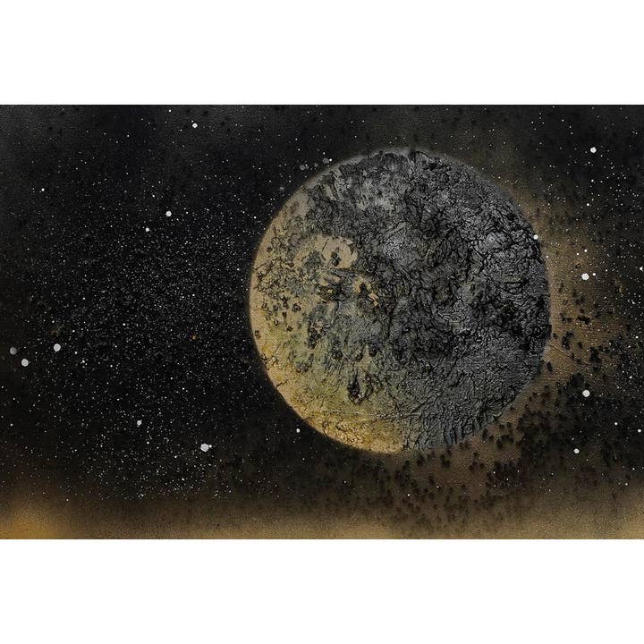 Aluminiumbillede - Torsten Reuter Moon for engroshandel hos Queence