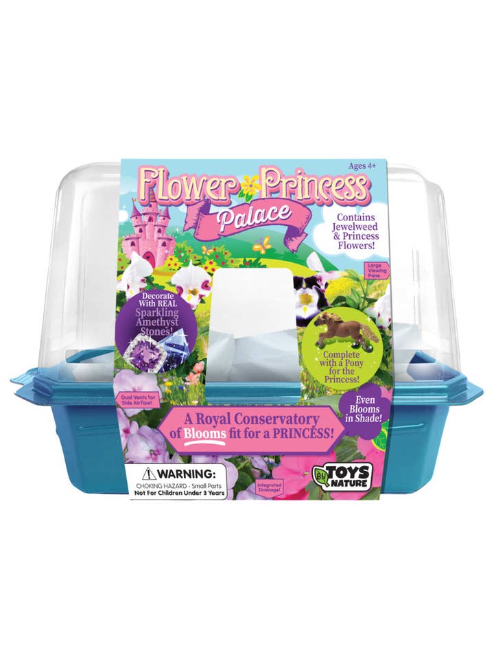 Flower Princess Palace Mini World Terrarium for wholesale by Silver Circle Products