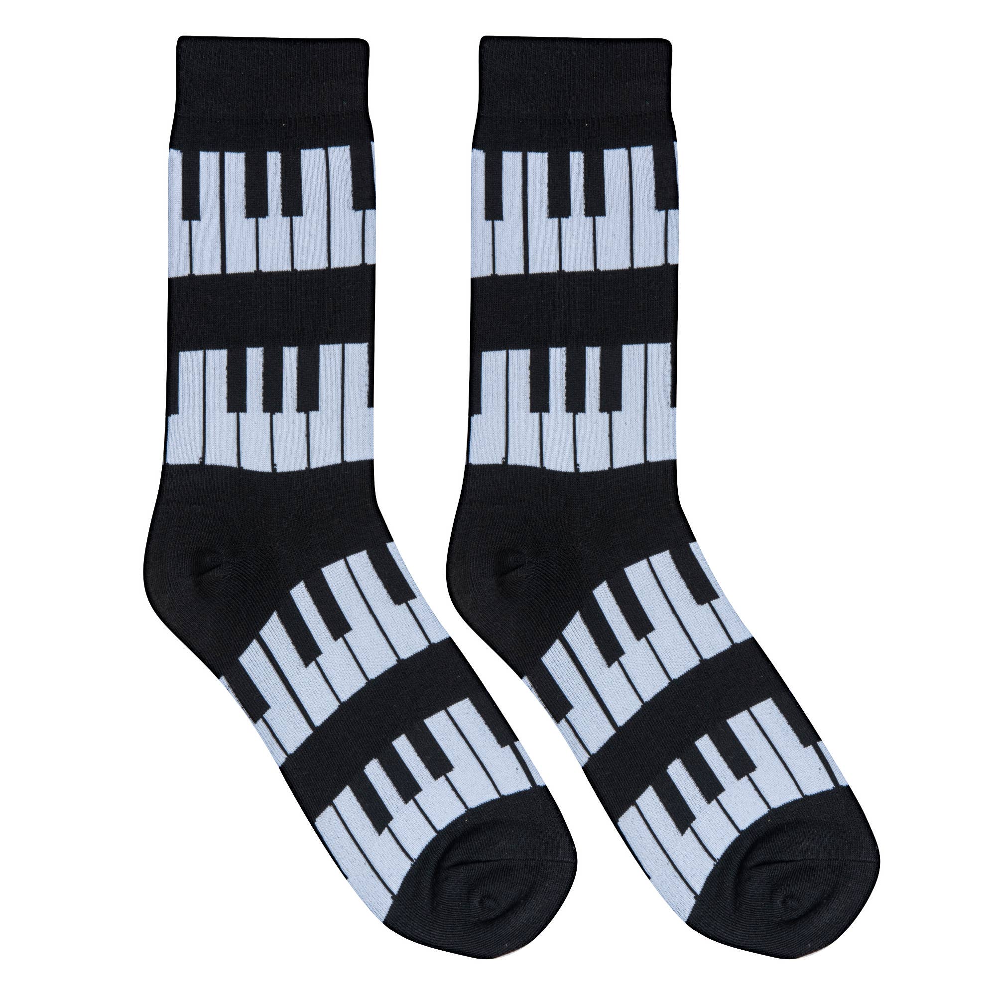 Crazy Socks - Wholesale Socks - Men's - Crazy Socks - Mens Crew - Piano Keys5