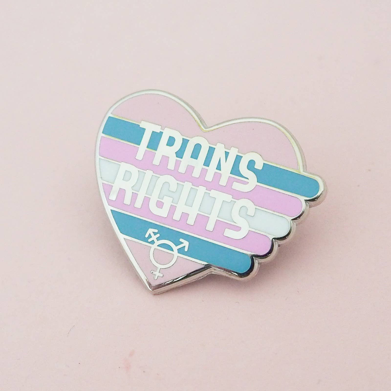 Hand Over Your Fairy Cakes - Wholesale Lapel Pin/Button - Trans Rights Enamel Pin