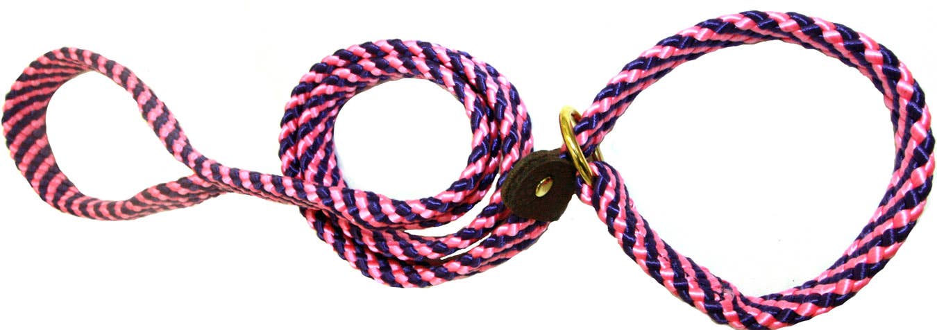 Lone Wolf Pets - Wholesale Pet Leash - Dog - 5/8 Flat Braid Slip Leads18