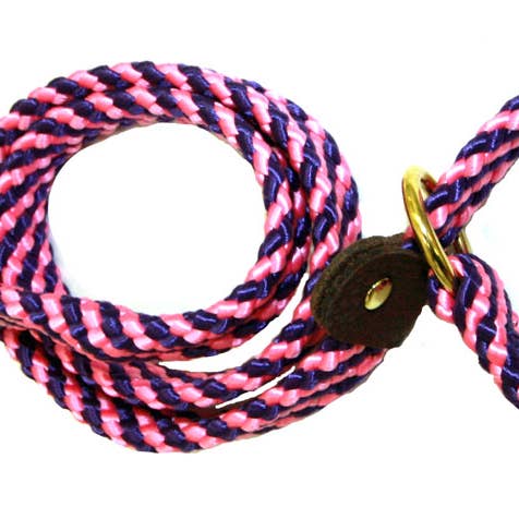 Lone Wolf Pets - Wholesale Pet Leash - Dog - 5/8 Flat Braid Slip Leads18