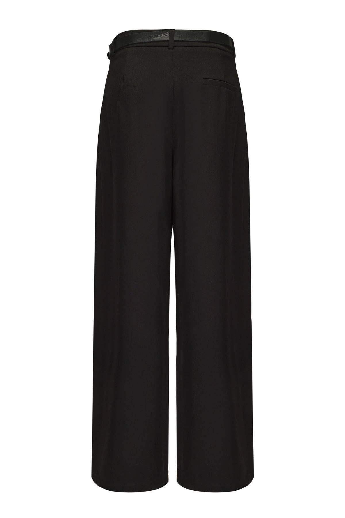 Arden Belted Trousers - Black for wholesale on Faire6