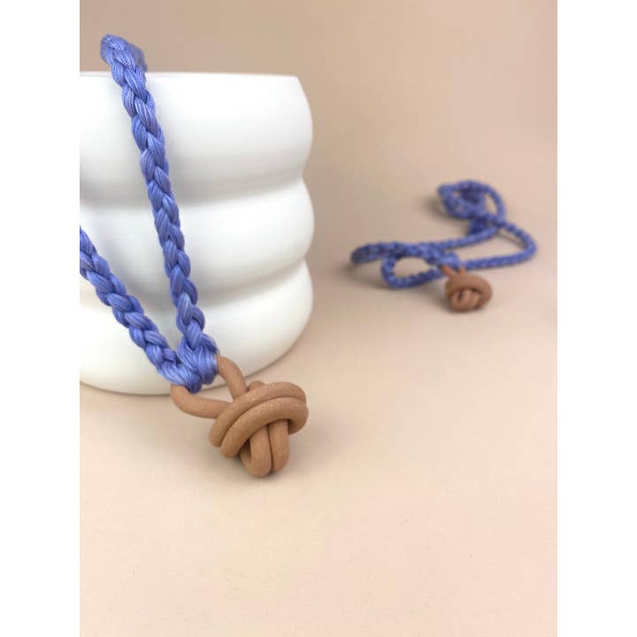 Barrow PDX - Wholesale Woven Necklace - Spring Knot Necklace - Multiple Colors1