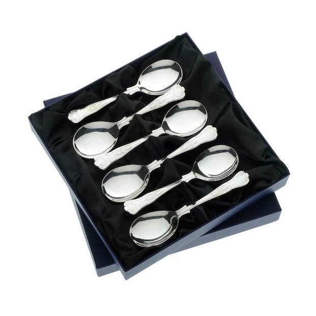 Kings 6 Fruit Spoons - Arthur Price of England for wholesale by Arthur Price
