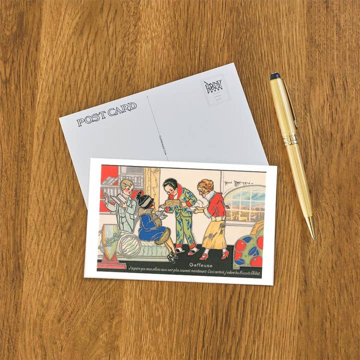 Found Image Press - Wholesale Postcard - Postcard FO-224 Olibet Biscuit Advertisement1