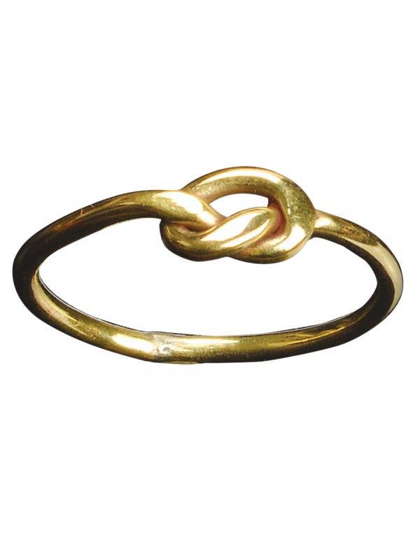 The Collection Royal / Royal Handicrafts - Wholesale Band/Stacked Ring - Handcrafted Metal Knot Band Ring