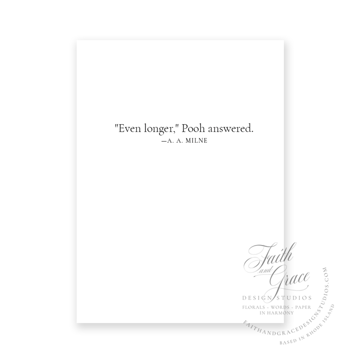 Faith and Grace Design Studios - Wholesale Friendship Card - We'll be Friends Forever! Greeting Card1