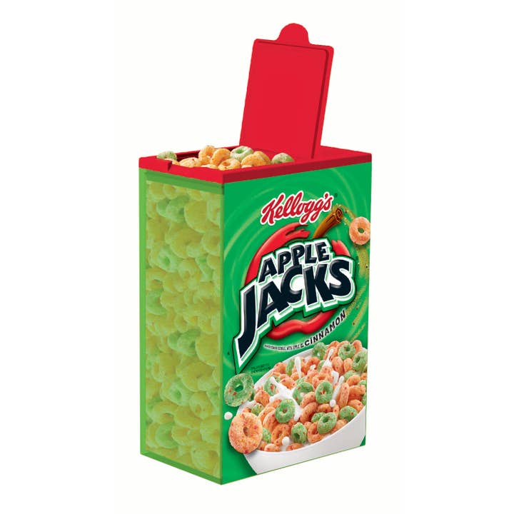 Jokari - Wholesale Food Storage Container - Sidewalk Sale Kellogg's Apple Jacks Cereal Box