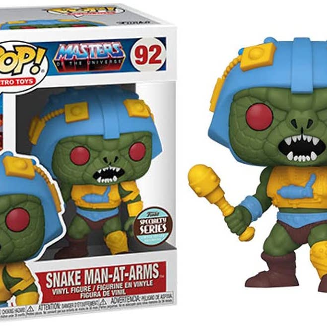 Funko Pop! Masters Of The Universe Snake Man-at-Arms Vinyl Figure for wholesale by Fundom