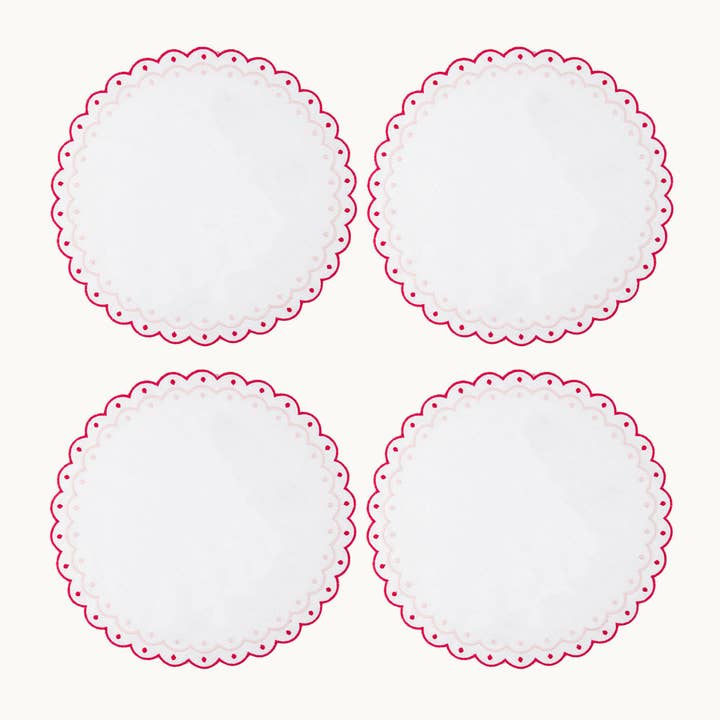 Duggan Society - Wholesale Placemat - Carmen linen red placemat (set of 4)3