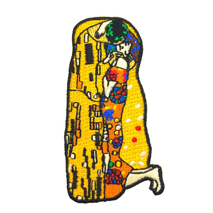 Patch - Kiss - Klimt for wholesale by Today is Art Day