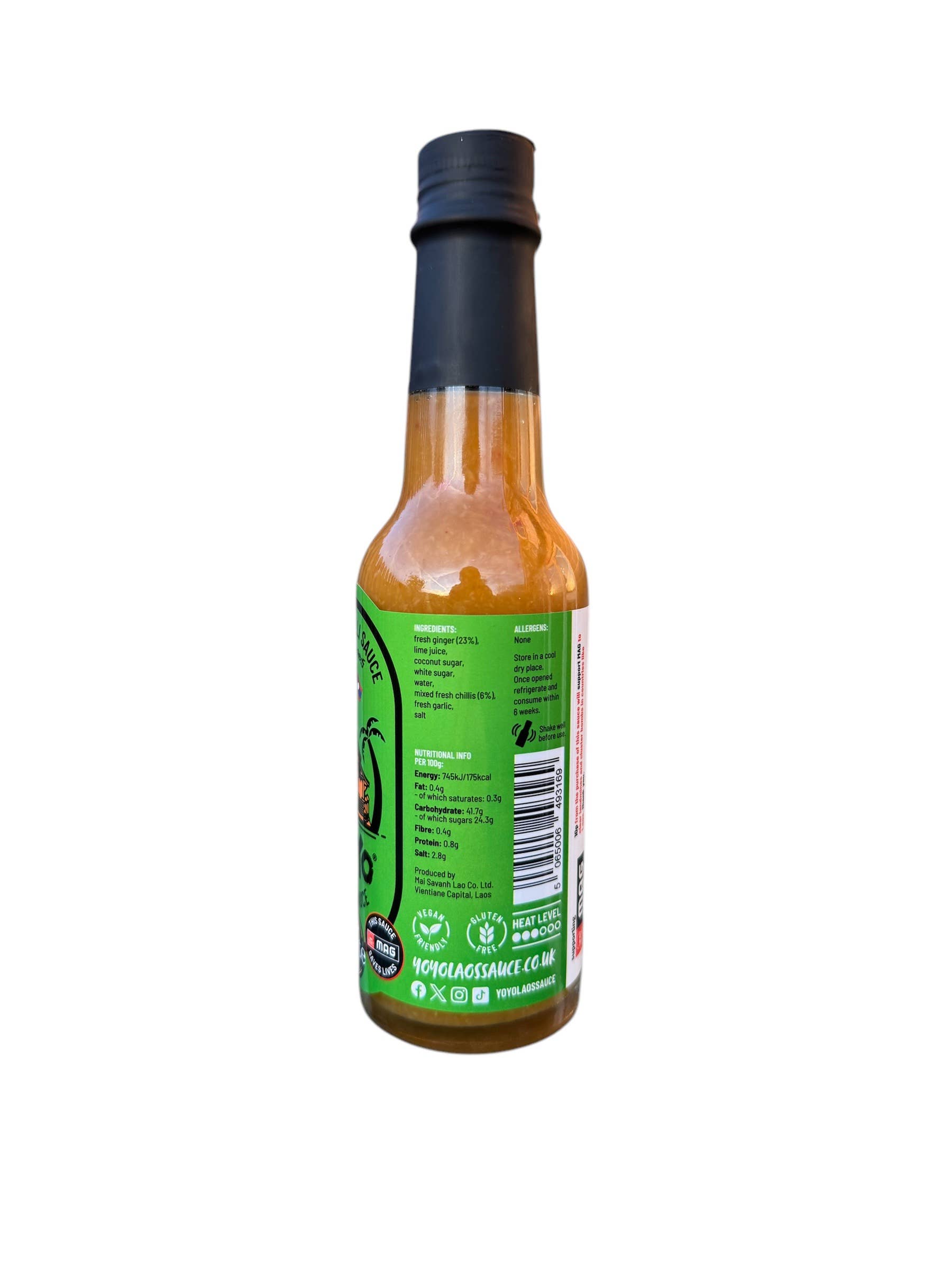 Yoyo Laos Sauce Ltd – wholesale Hot sauce – Yoyo Laos Sauce Original (150ml)8