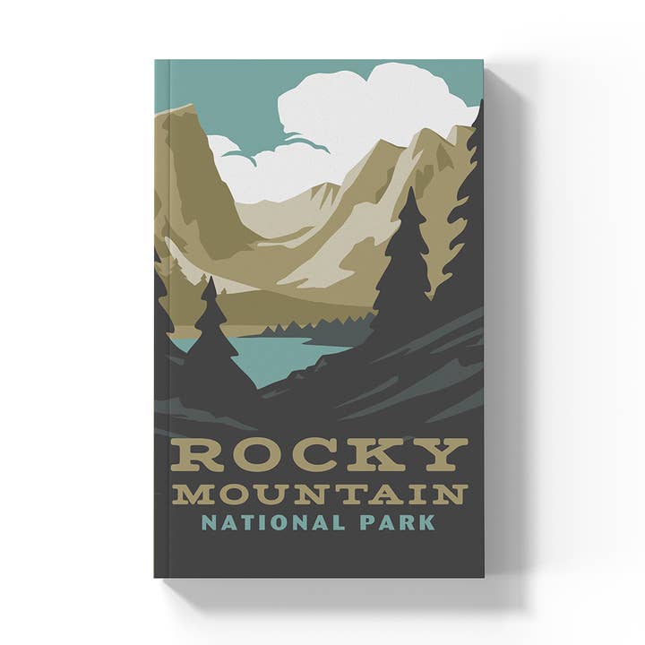 Rocky Mountain Classic Layflat Notebook for wholesale by Denik