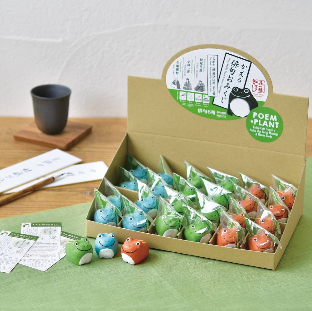 Noted - Wholesale Plant Seeds - Poem + Plant - Frogs - Assorted 3 Colors2