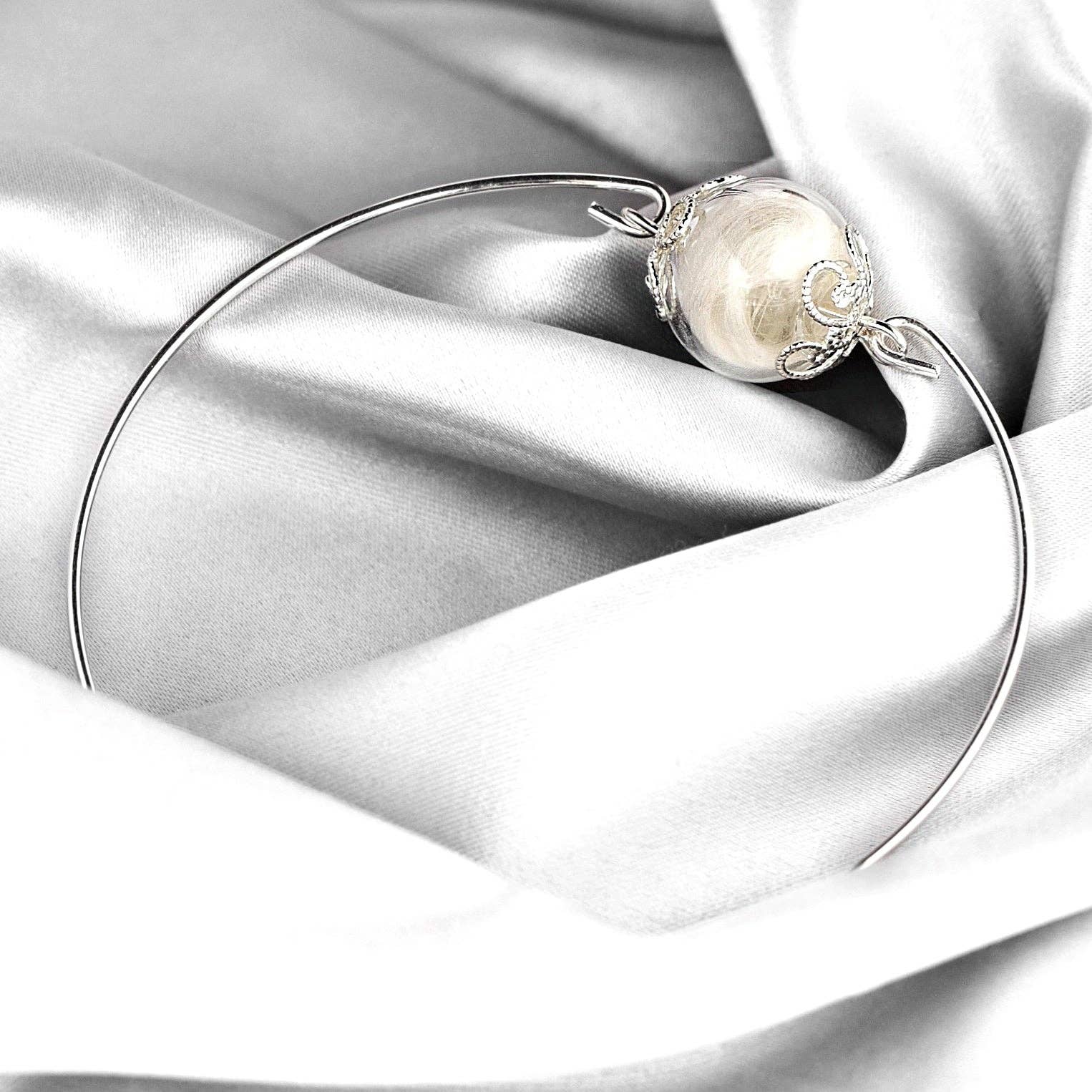 MadamLili - Wholesale Cuff Bracelet - Genuine Feather Bangle - Angel Feather Jewelry - RETARM-113