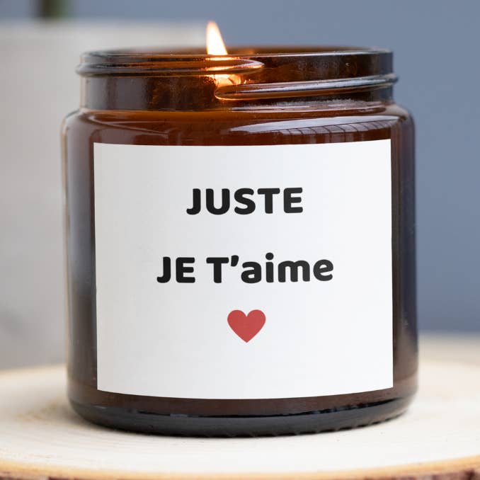 Kaars - Gewoon ik hou van je voor wholesale door MAMIE CANDLE