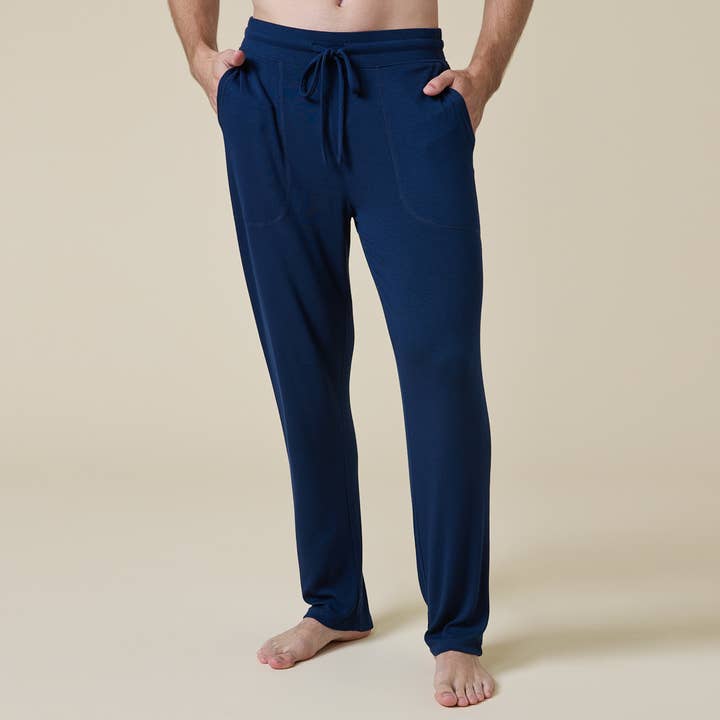 Softies - Wholesale Sleepwear Bottom - Men's - Men's Long Sleep Pant in Supremely Soft Ribbed Modal6