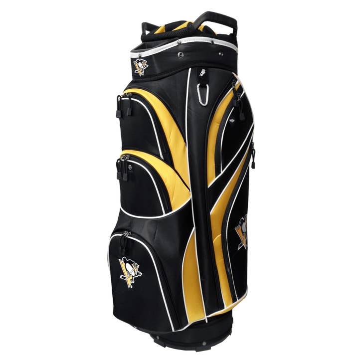 NHL Golf Cart Bag Pittsburgh Penguins for wholesale by CaddyPro Golf Products Ltd.