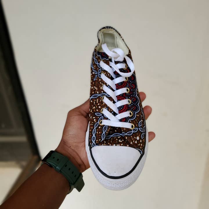 Fabric Handmade Craft Shoes for wholesale by Namugongo Good Samaritan organization Limited