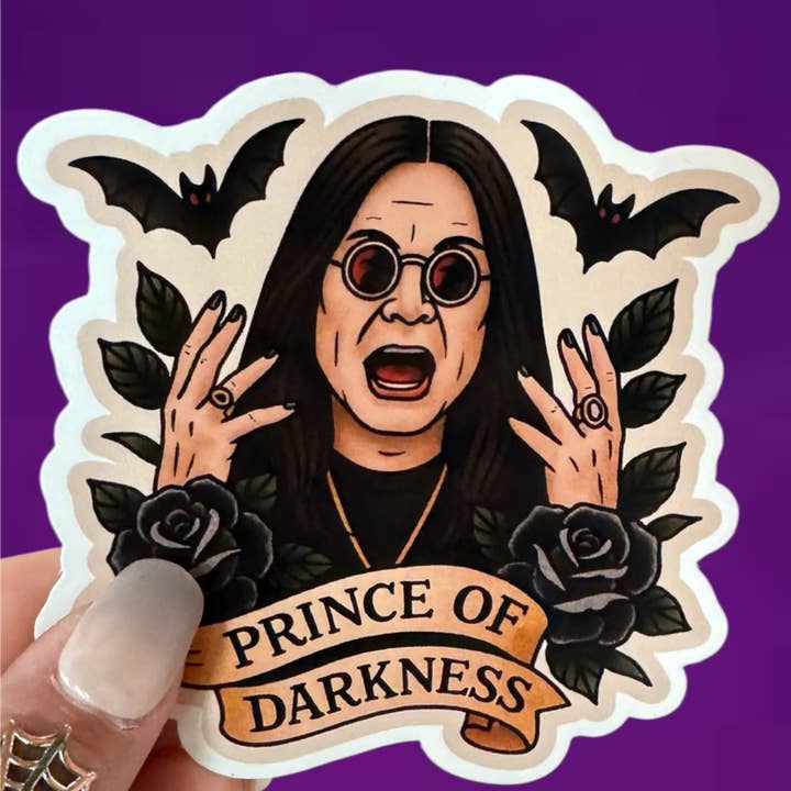 Zombie Lounge Bootique - Wholesale Sticker - Prince of Darkness Sticker