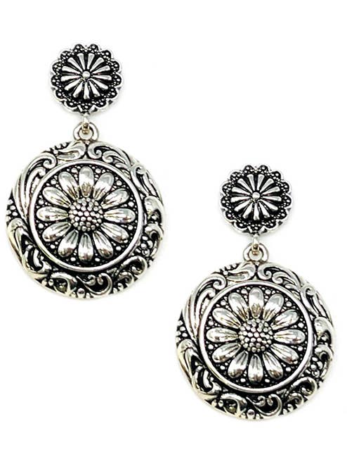 ( #MIX17 ) WESTERN CONCHO EARRING for wholesale by Jewelry Max