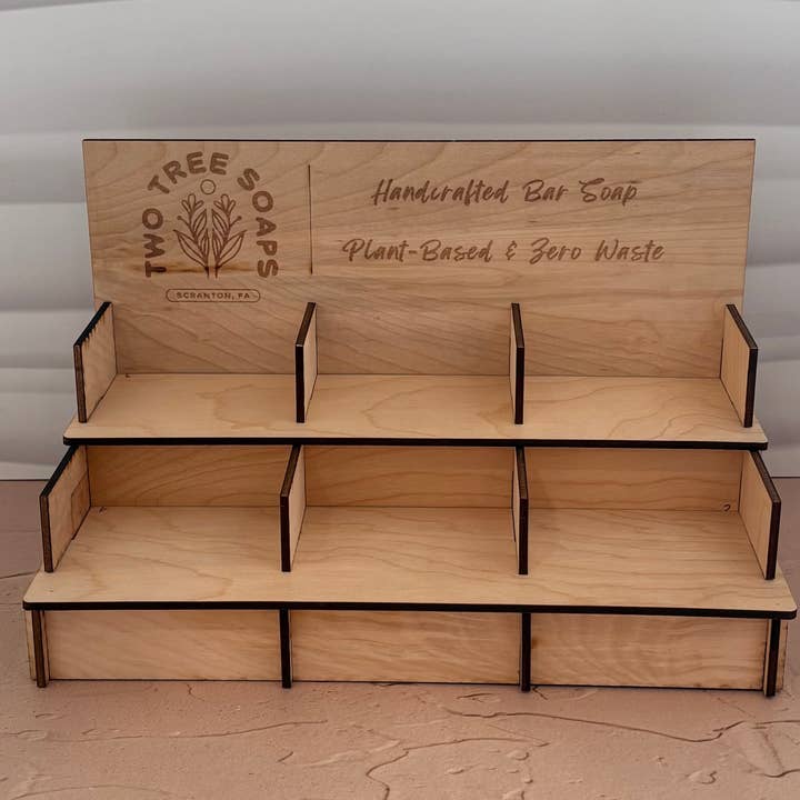 Two Tree Soaps - Wholesale Bar Soap - Handmade Soap Display ++WITH SEASONAL SOAP++1