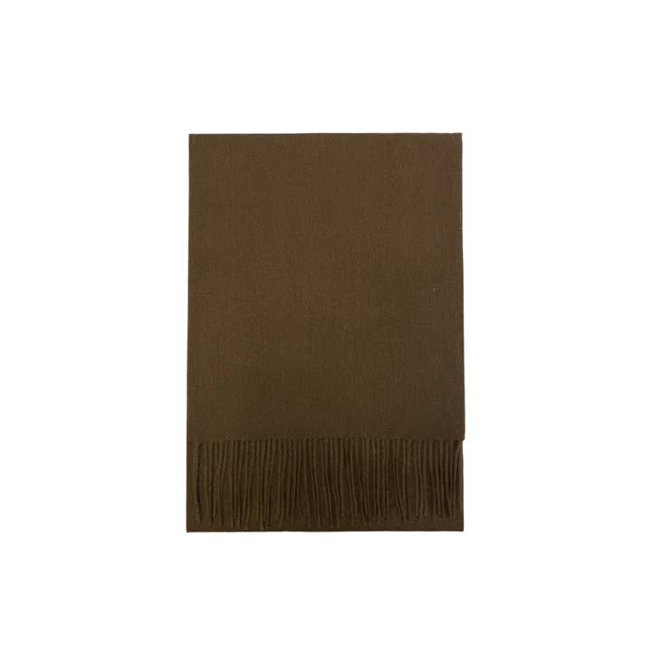 Fashion Scarf World – wholesale Scarf – Unisex – Unisex Plain Wool Tassel Scarf16