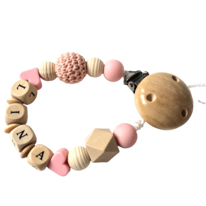 Kids and Crea - Wholesale Fopspeenclip - Baby - Gouden fopspeenclip